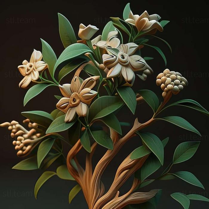 3D model Manduca jasminearum (STL)